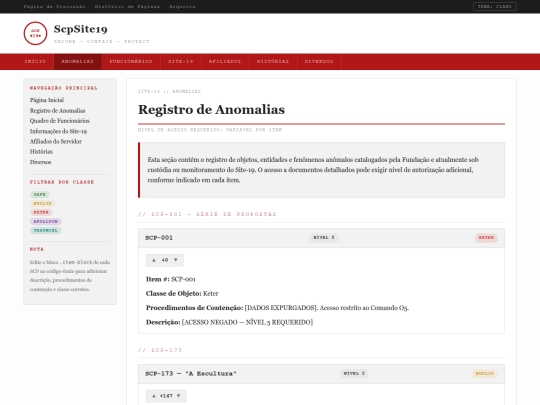anomalias screenshot