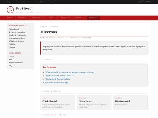 diversos screenshot