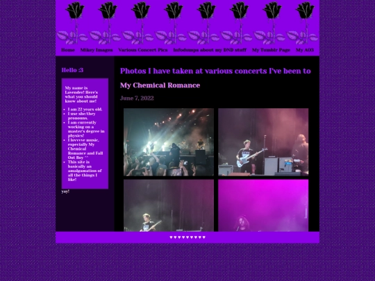concerts screenshot
