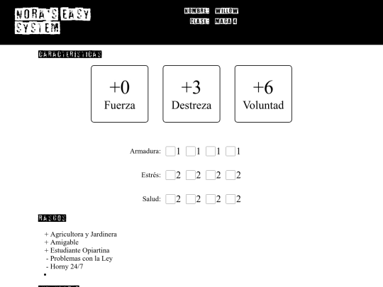 norasEasySystem_Willow screenshot