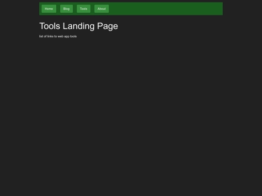 tools screenshot