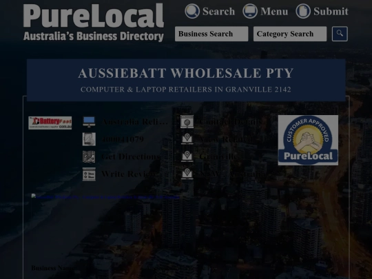 aussie-drill-battery-store/aussiebatt-wholesale-pty-drill-batteries-retailers-in-granville-2142-nsw screenshot