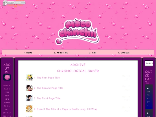 archive screenshot