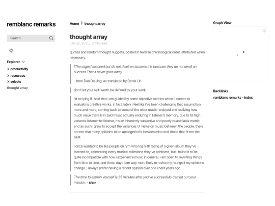 thought-array screenshot