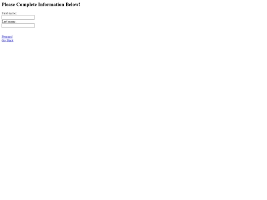 info screenshot