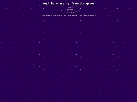 FavGames screenshot