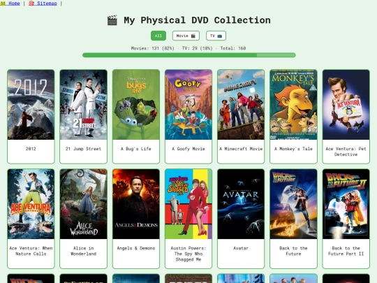 dvds screenshot