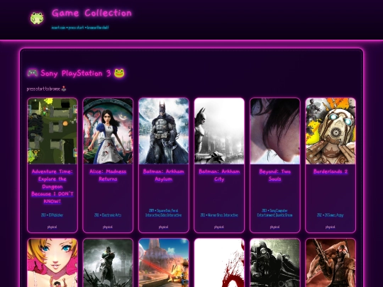 games/sonyplaystation3 screenshot