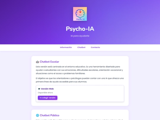 chatbot screenshot
