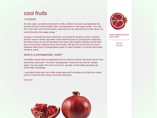 blog/pomegranate screenshot