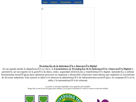 tecdlainovcneinfdig screenshot