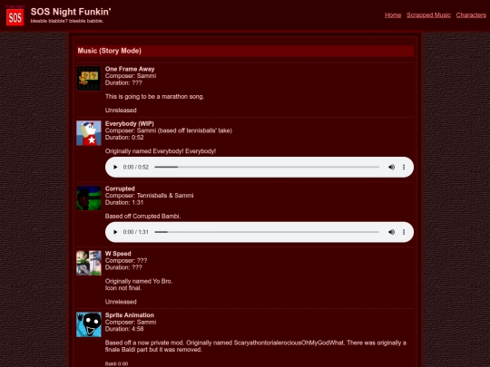 music screenshot
