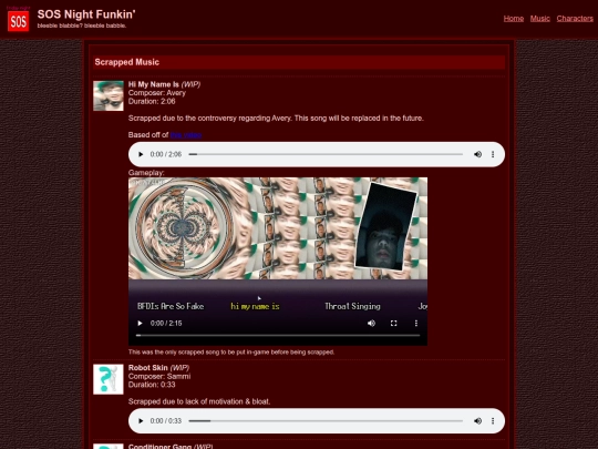 scrapped-music screenshot