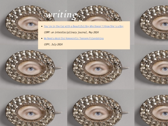 writing screenshot