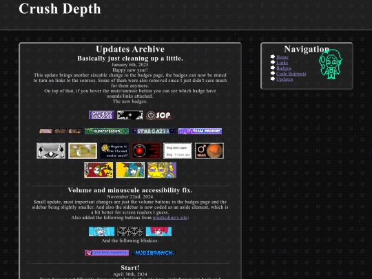 updates screenshot
