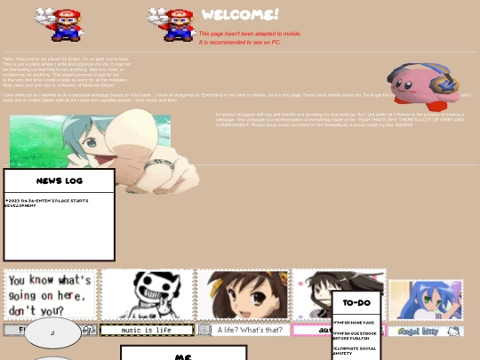 menu screenshot
