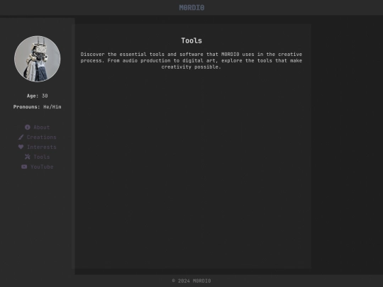 tools screenshot