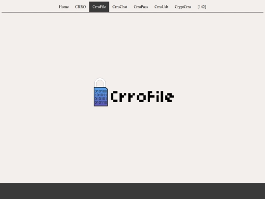 CrroFile screenshot