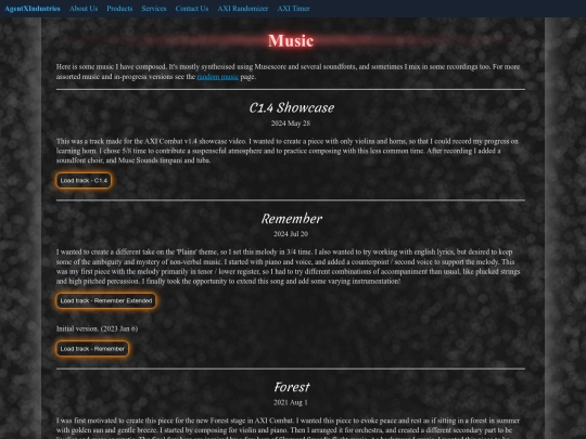Music screenshot