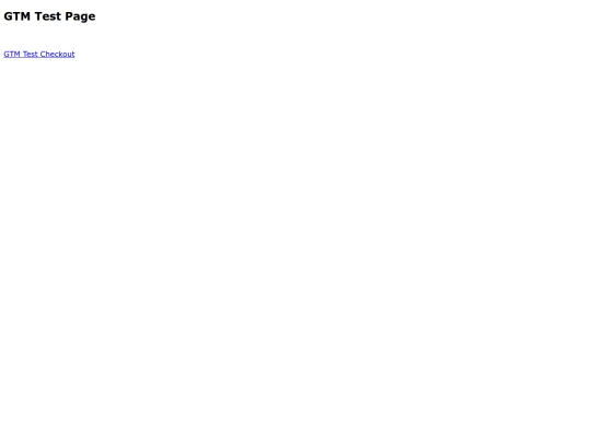 _gtmtestpage screenshot