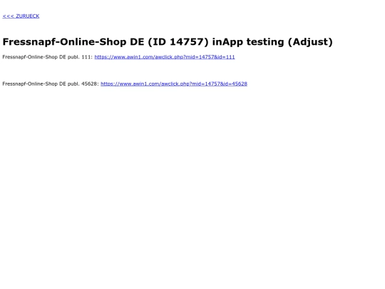fressnapf screenshot