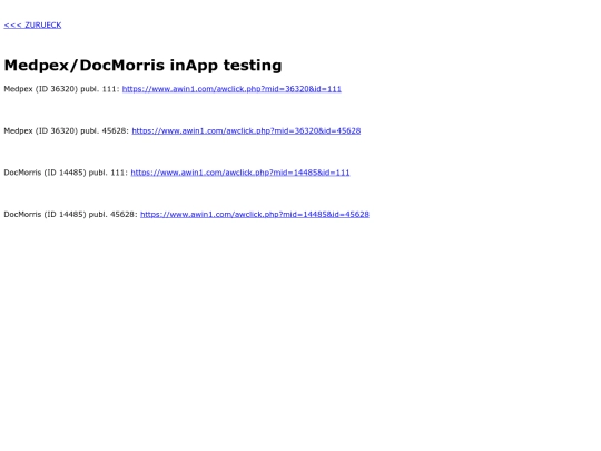 medpex screenshot