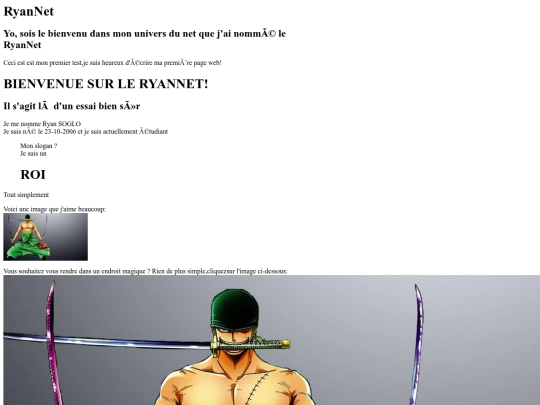 RyanNet screenshot