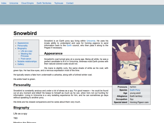 snowbird screenshot