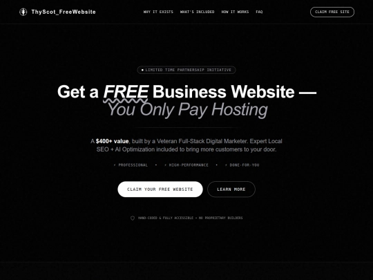freewebsite screenshot