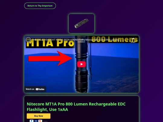 store/wip/Nitecore_MT1A_Pro_800_Lumen_Rechargeable_EDC_Flashlight,_Use_1xAA screenshot