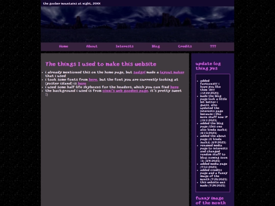 credits screenshot
