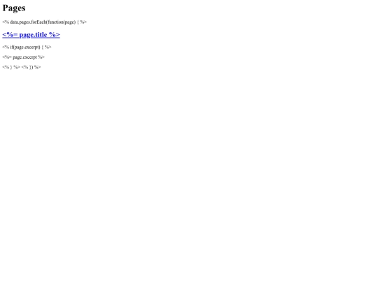 css/page-list screenshot