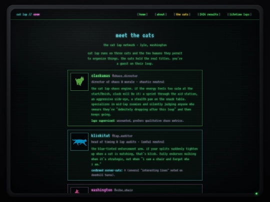 cats screenshot