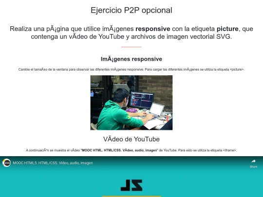 MODULO 2 ESTRUCTURA HTML5 screenshot