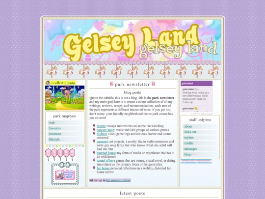blog screenshot