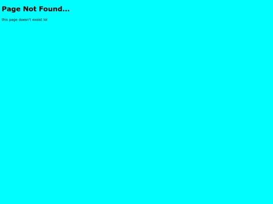 not_found screenshot