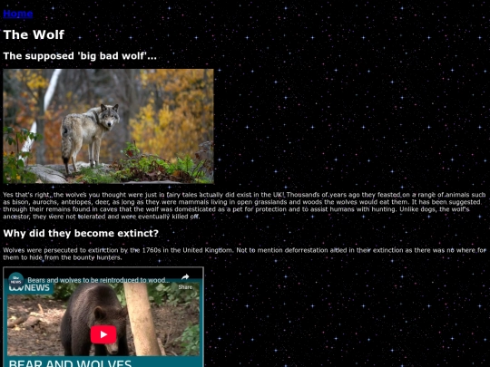 wolf screenshot