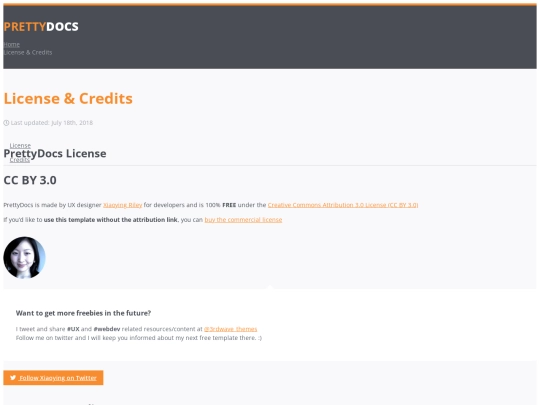 license screenshot