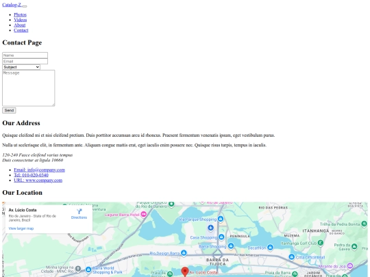 contact screenshot