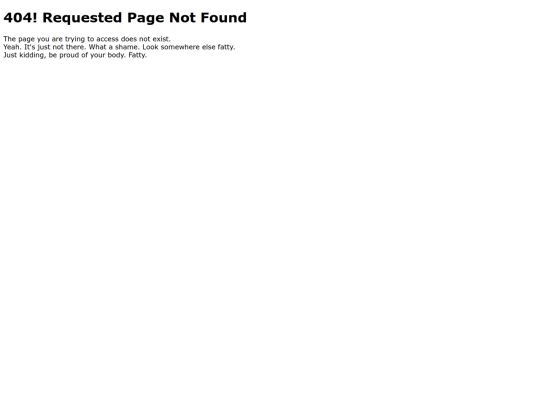 not_found screenshot