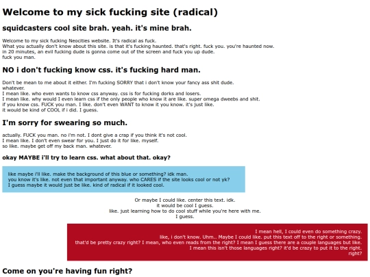 oldpageblahblahbutt screenshot