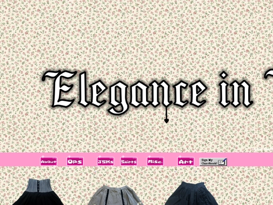 skirts screenshot