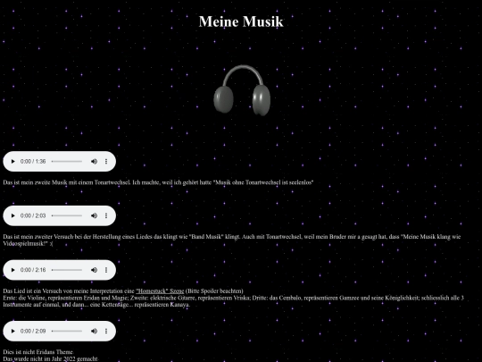 Musik screenshot