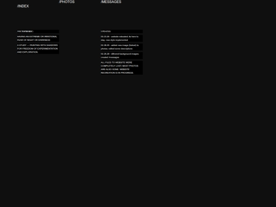 index screenshot