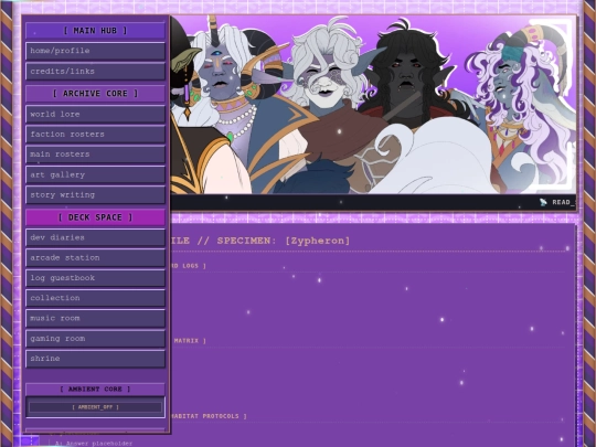 Characters/Good/Zypheron/QA screenshot