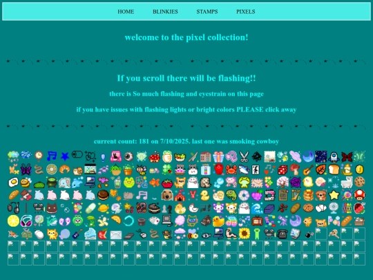 pixels screenshot