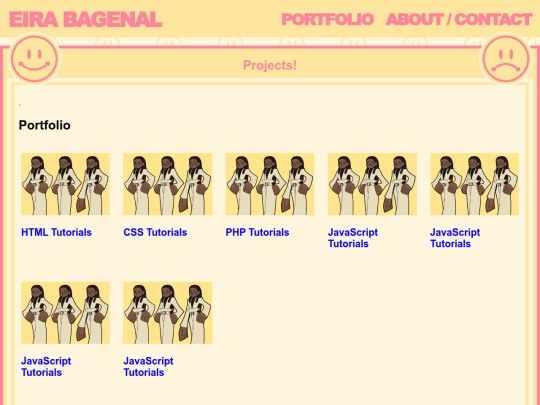 projects screenshot