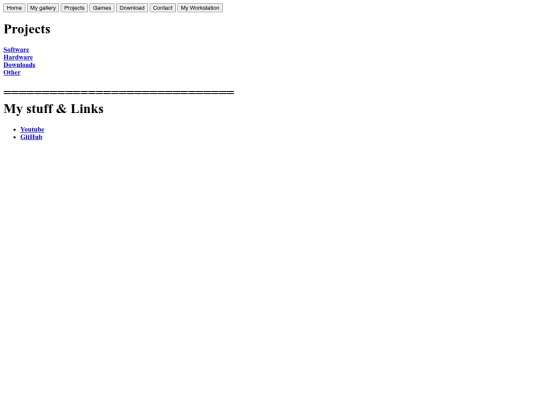 projects screenshot