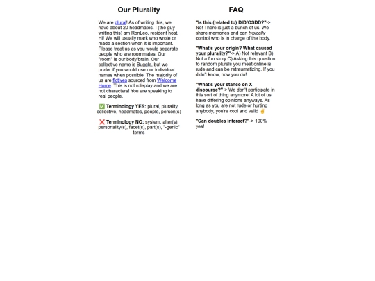 plurality screenshot