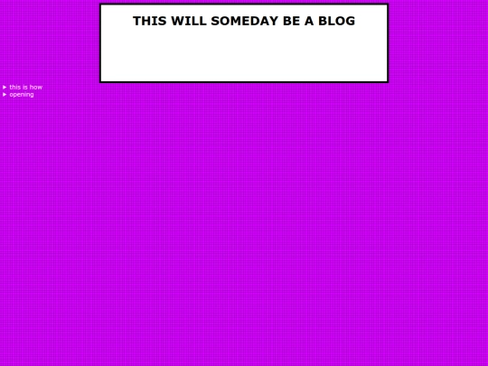 BLOG screenshot